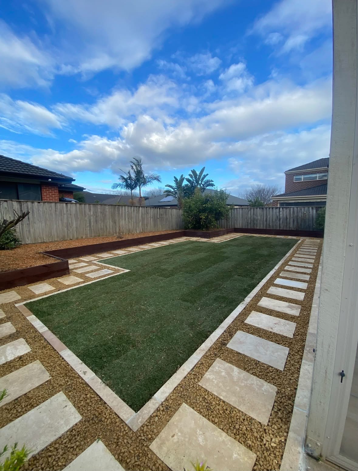 Lawn & Paving, after